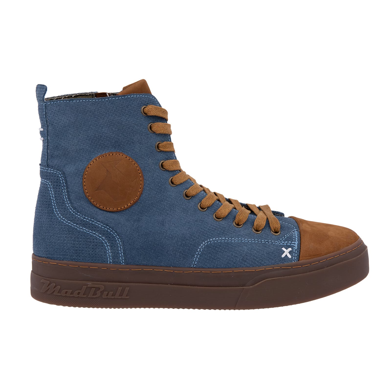 Кеды кожаные MadBull LX Blue