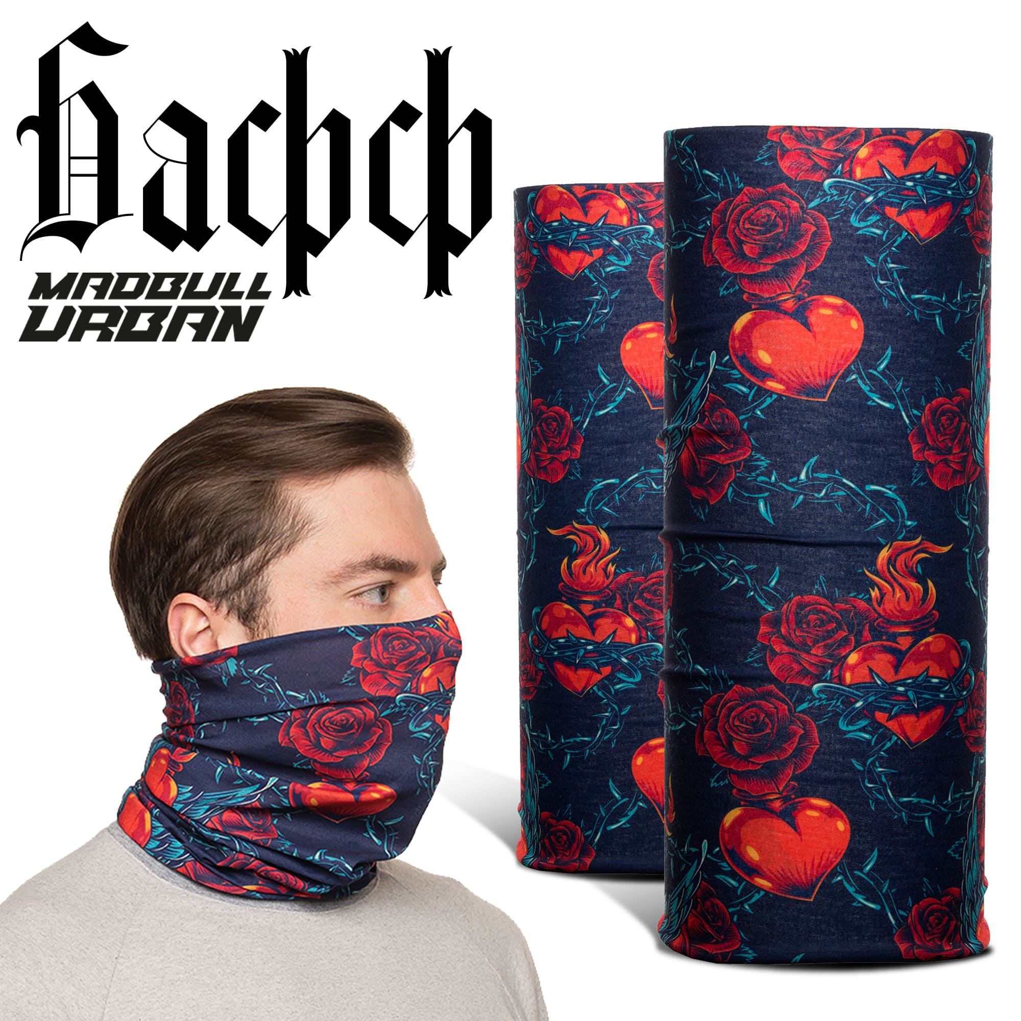 Бафф FLAMED HEARTS