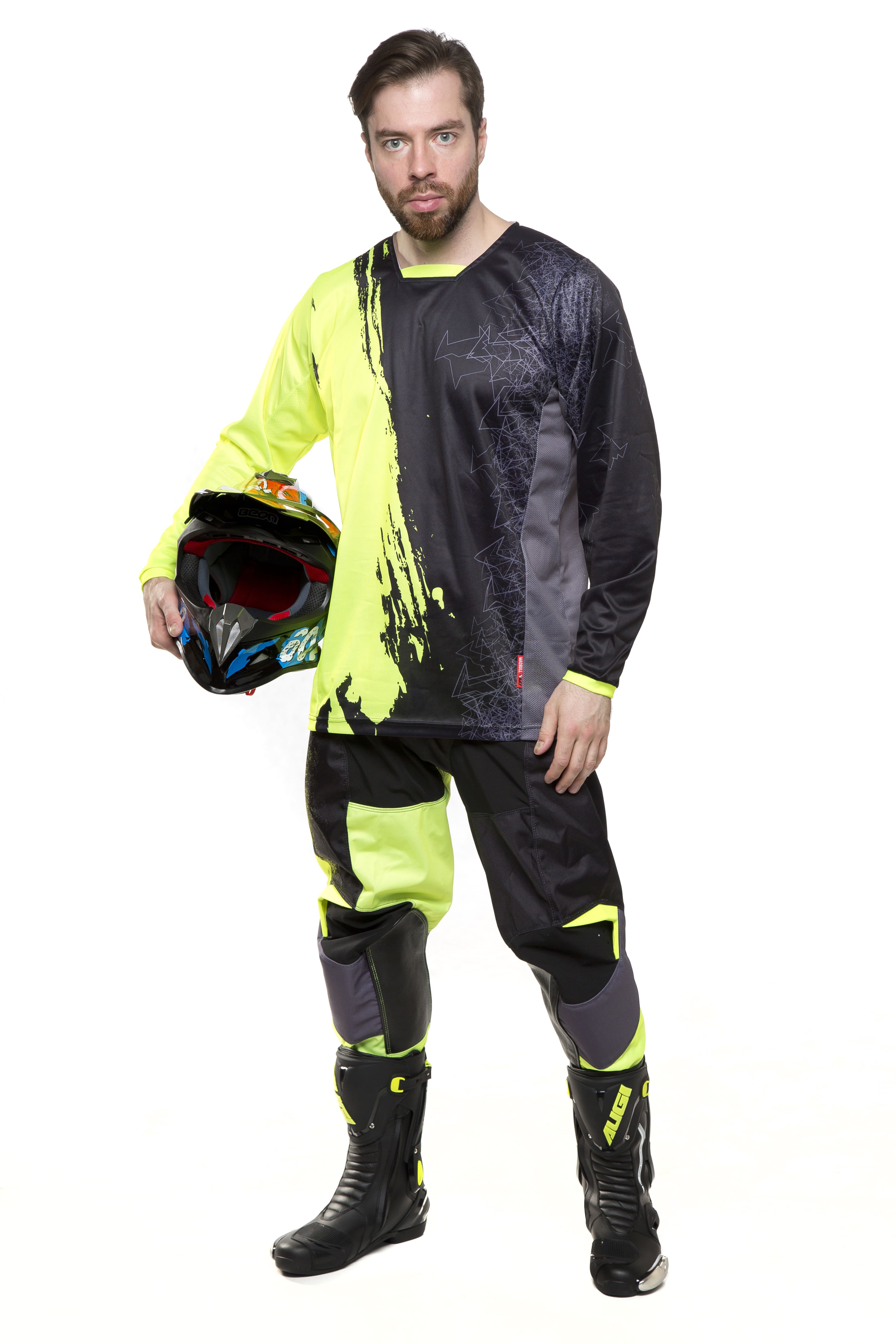 Мотокостюм Green noir