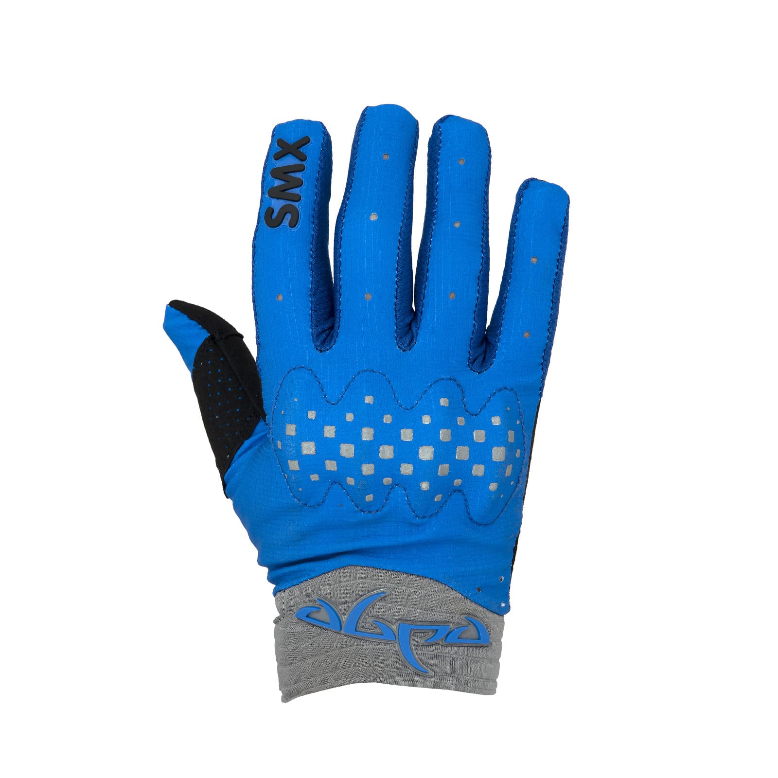 Мотоперчатки EDGE NITRO Neon Blue