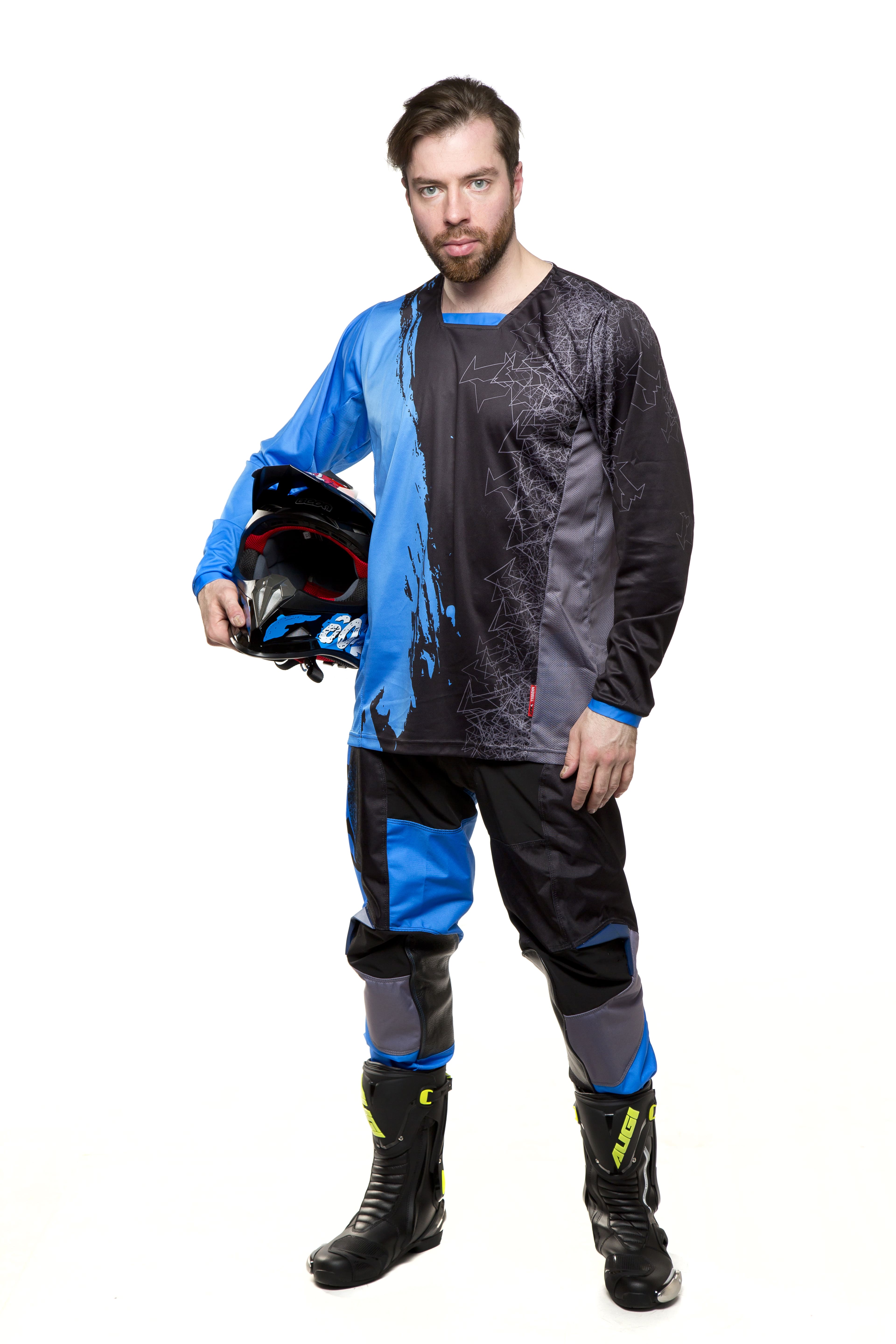 Мотокостюм Blue Noir