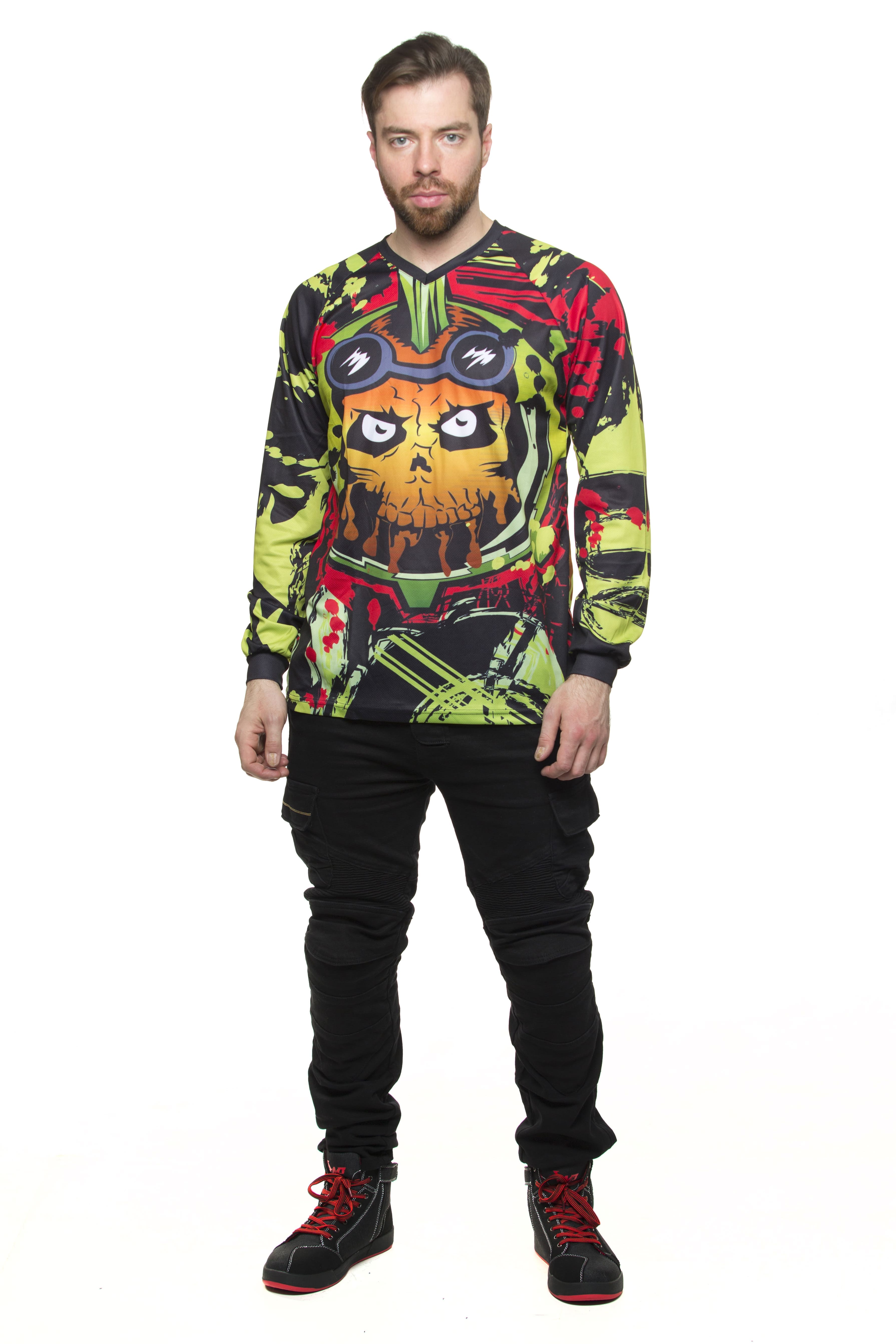 Мотокостюм Mr.Muerte Red