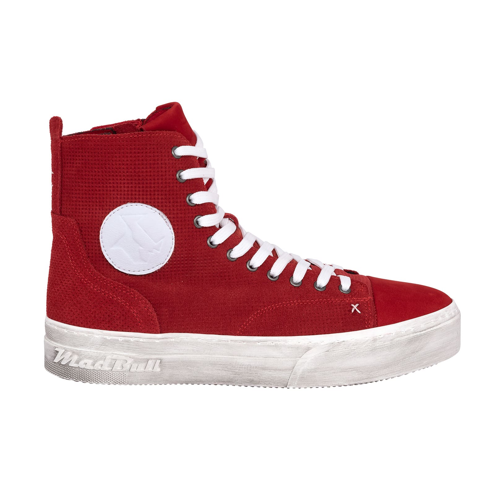 Кеды кожаные MadBull LX Red