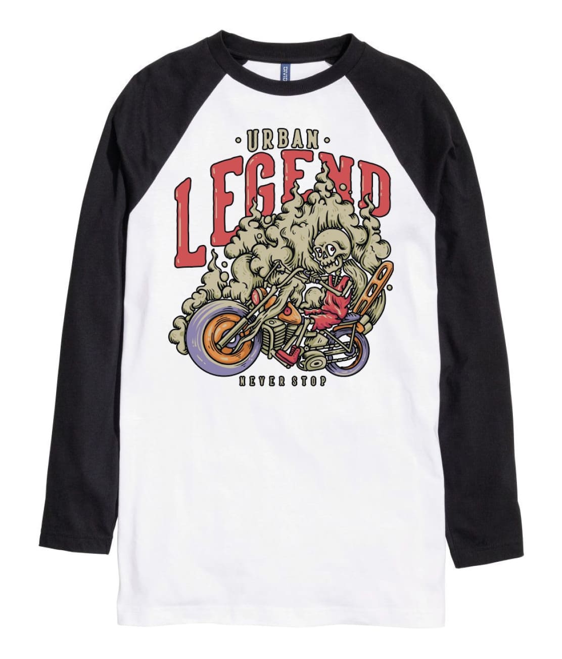 Лонгслив 3/4 MadBull Urban Legend