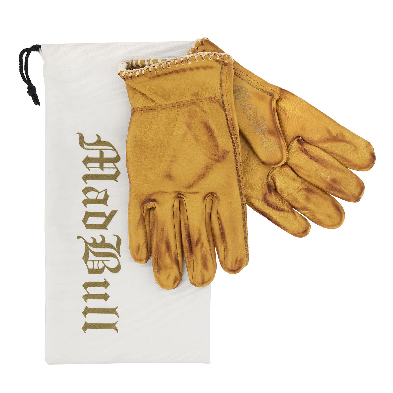 Перчатки кожаные MadBull Full Throttle Rare